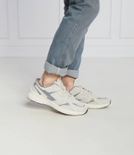 Кожаные кроссовки owen_runn BOSS BLACK - серый(50504238)