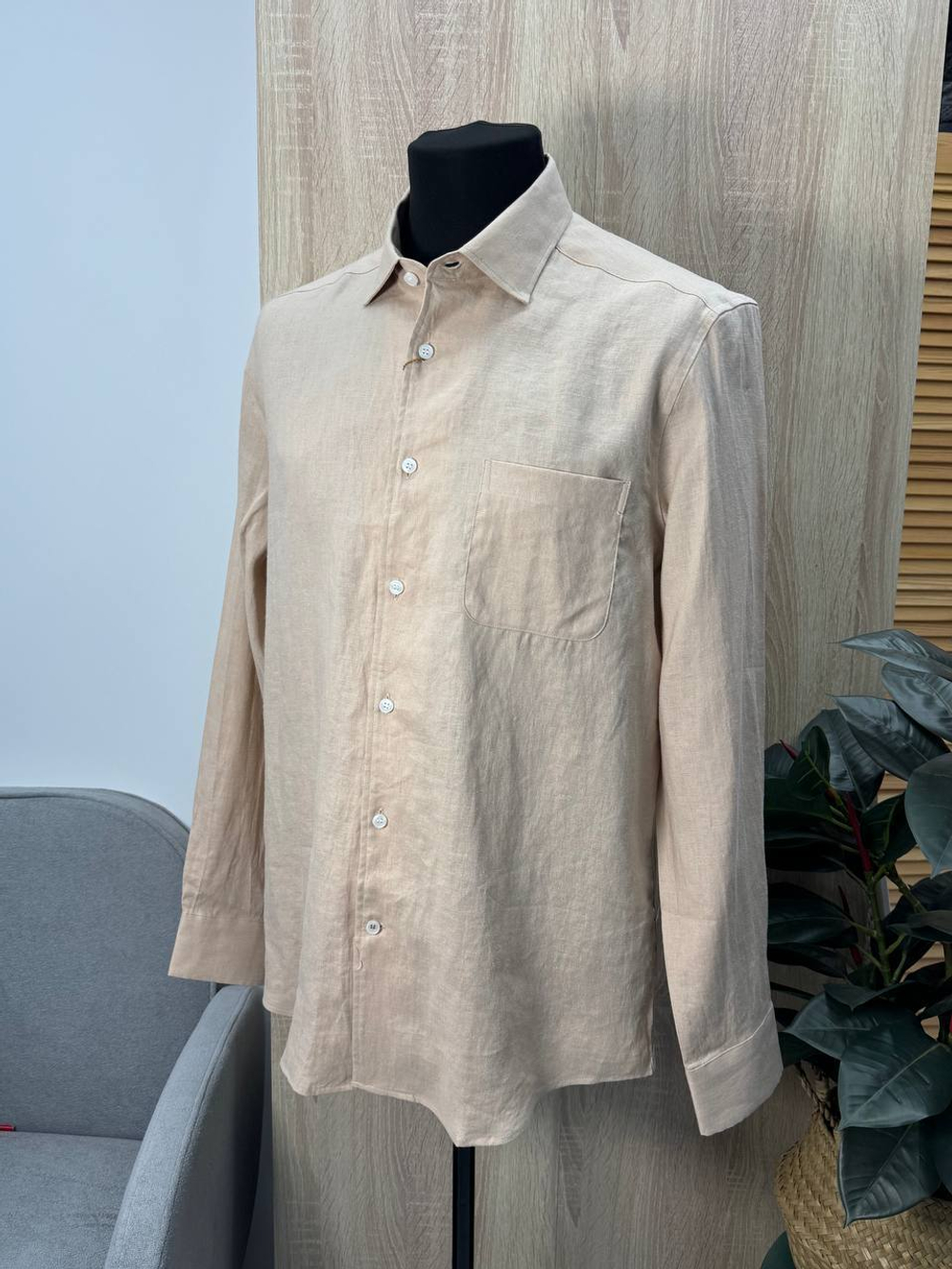 Льняная рубашка Loro Piana