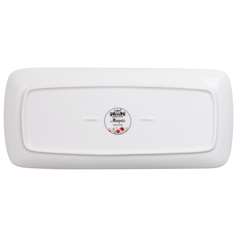 БЛЮДО ПРЯМОУГОЛЬНОЕ LEFARD "МАКИ" 30*13,5*2 СМ (КОР=24ШТ.)