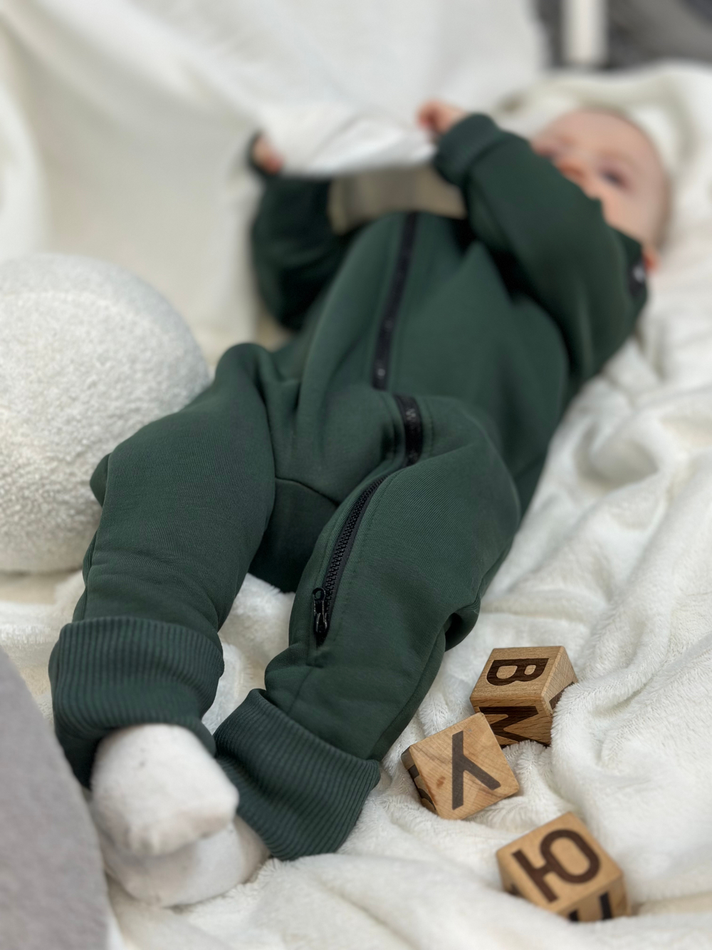 Утеплённый комбинезон-трансформер с начесом Полынь RinaAmari