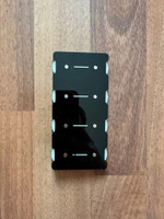 Big Counters Fraction Design. Black