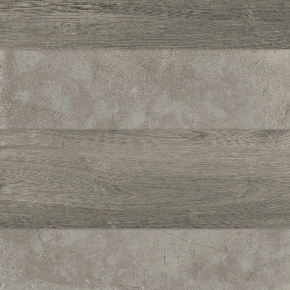 Керамический гранит глазурованный Wooden Line - Ode grigio scuro MAT 60x60 PT6002