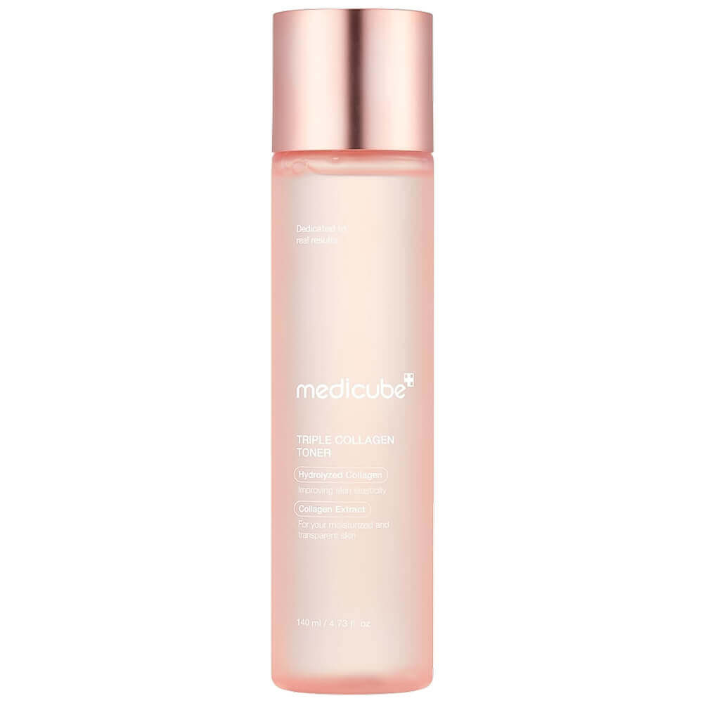 Тонер для лица с коллагеном для упругости кожи MEDICUBE Triple Collagen Toner 140 мл