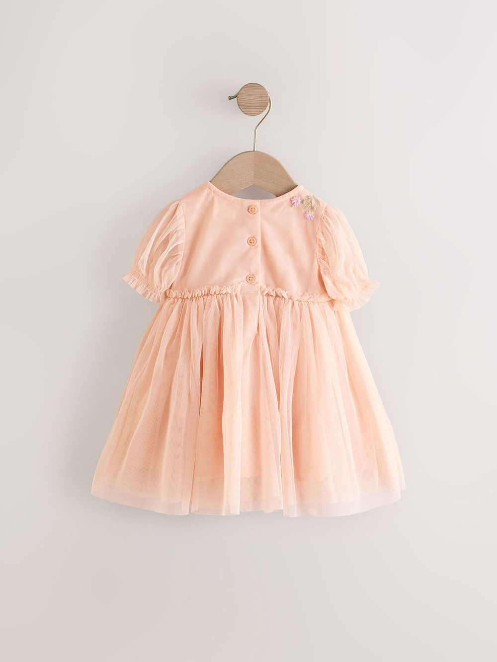 Платье для девочки Next E86-993, Персиковый