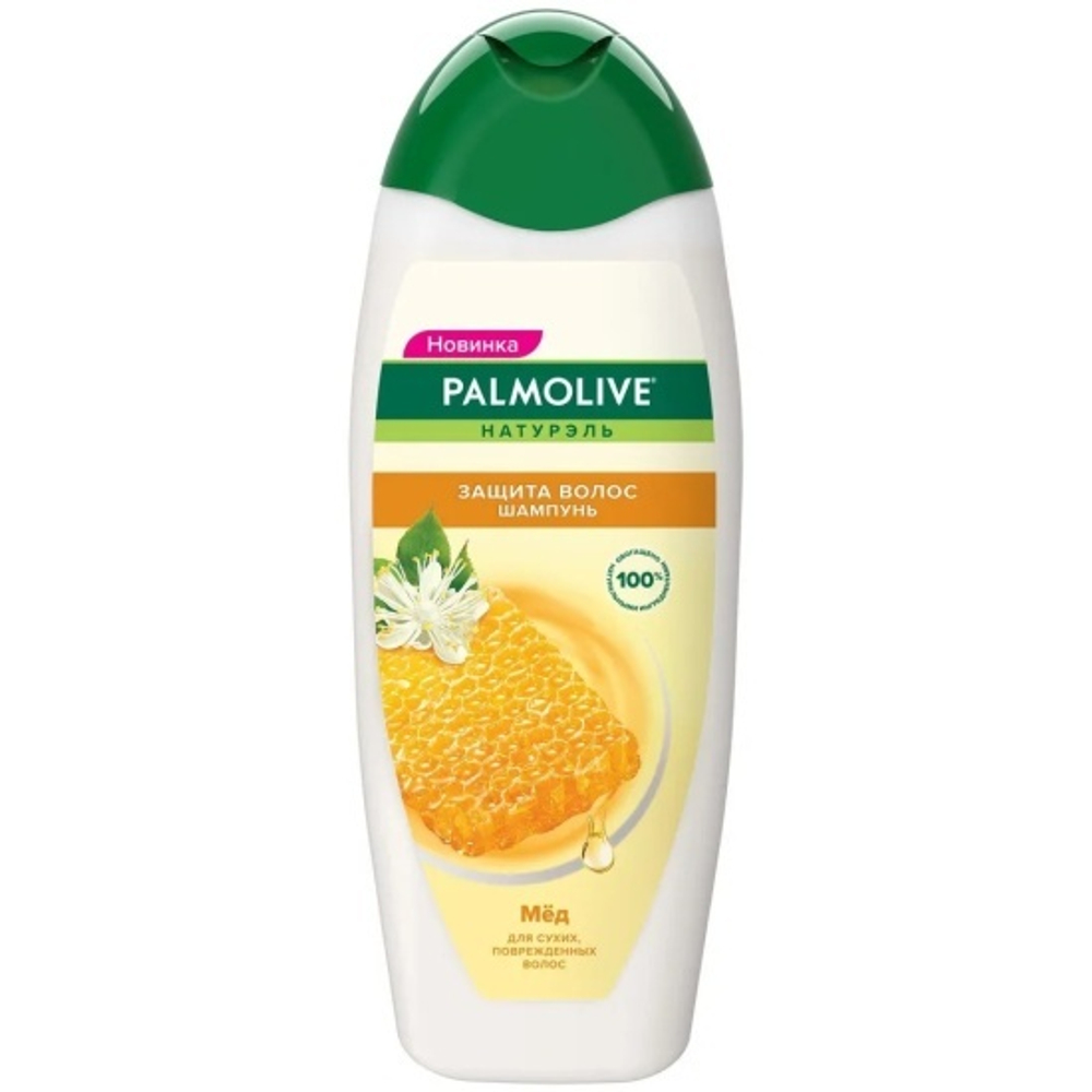 "Palmolive" Шампунь для сухих, повреждённых волос МЁД 450мл