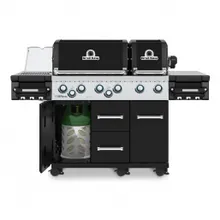 Газовый гриль Broil King Imperial 690 IR, 8 горелок, вертел, чёрный (с ИК-горелкой)