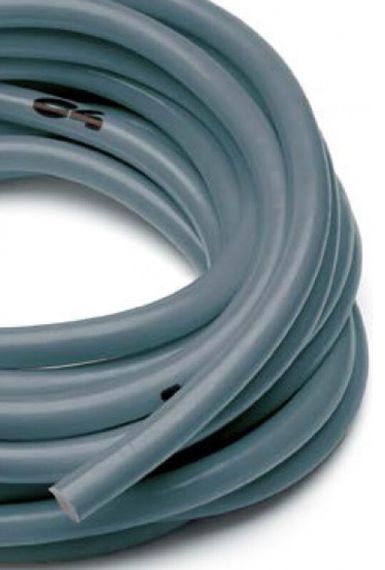 Тяга C4 силиконовые в латексной оплетке d16 мм серая (В рулоне 15 м. Цена за 10 см.)