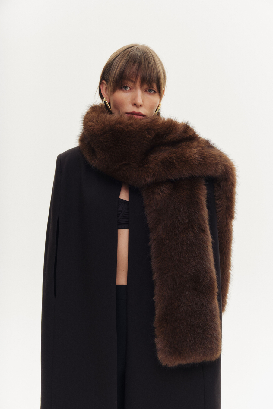 Шарф SHARF BIRDY | Коричневый