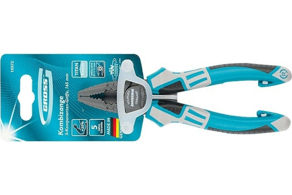 Плоскогубцы комбинированные GROSS 16972