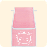 Кармашки для детского сада на резинке. Сердечки