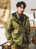 Мужская куртка в стиле американского ретро,сезон весна-осень, городская повседневная куртка для активного отдыха, свободный крой.