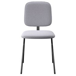 Стул Ror, Y, рогожка, черный/серый