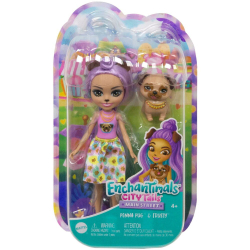 EnchanTimals - Кукла мопс Пенна + набор для городских приключений HKN11 / артикул   FNH22 HKN11  / GTIN 194735104628