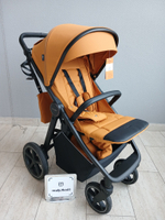 Коляска прогулочная Peppy Marco (orange)