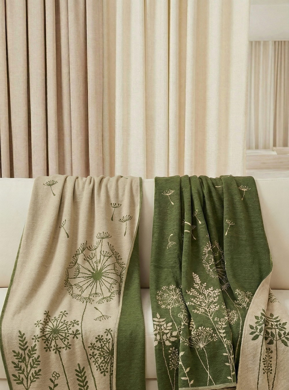 Плед Ботаника ПД059-12/08