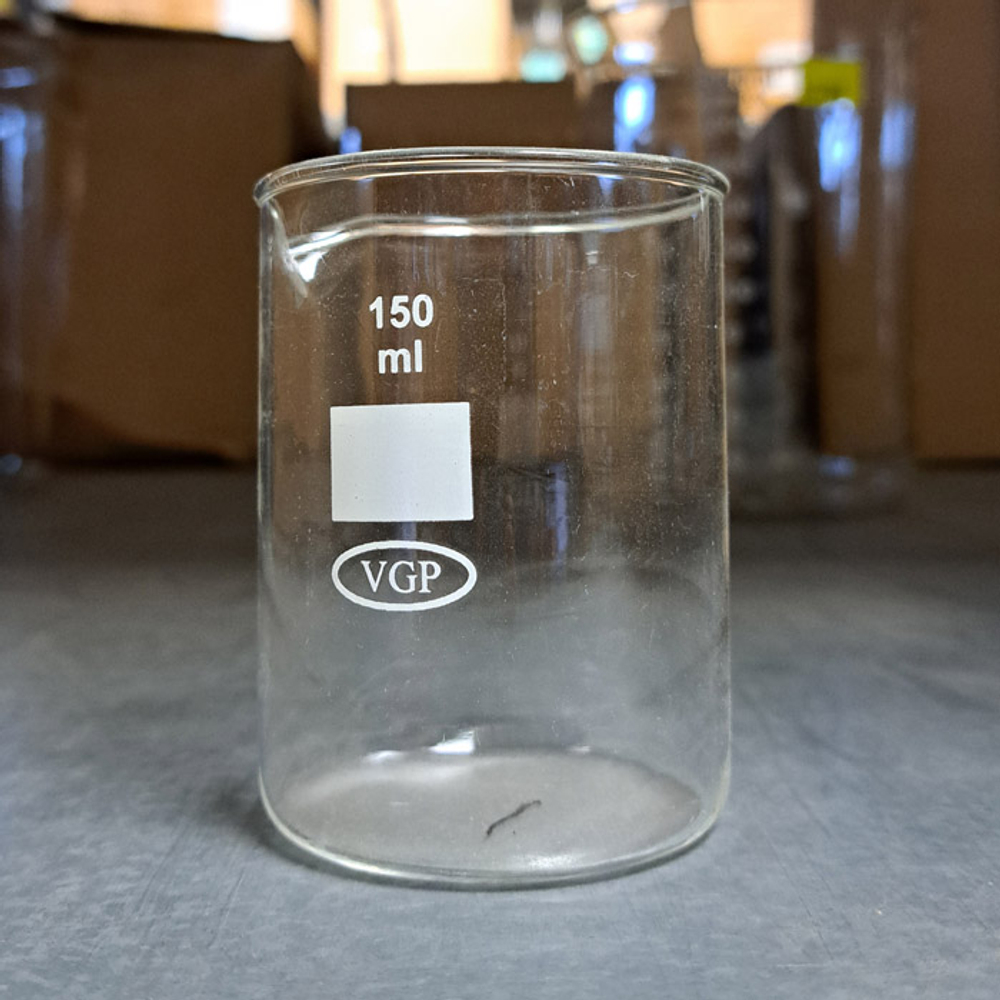 Стакан лаборат. низкий 150 мл б/ дел., ТС, Казань, 1шт.