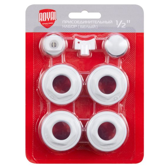 Набор присоединительный Royal Thermo 1/2&#39;&#39; white — (1)