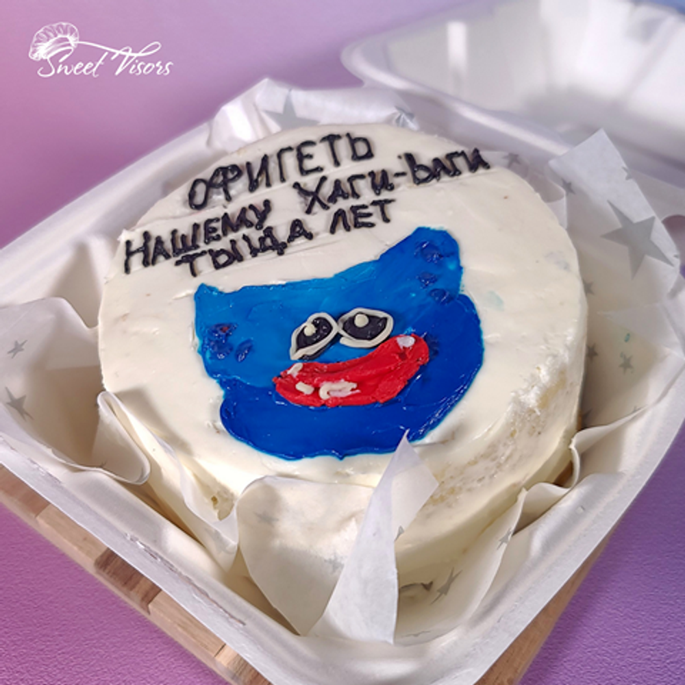 Хаги Ваги Бенто торт кондитерская Sweet Visors Сладкие Козырьки Светланы Дегтеревой