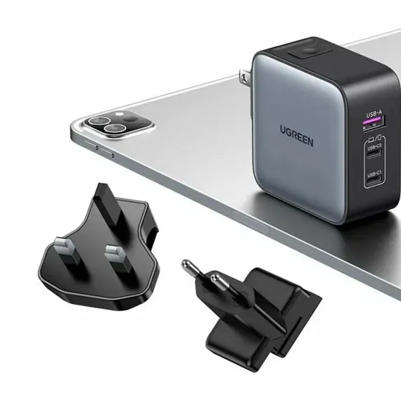 Ugreen CD296 65W USB-A + USB-C GaN Grey