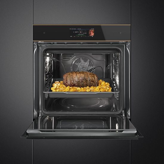 Электрический духовой шкаф Smeg SFP6606WTPNX