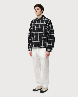 UNDERCOVER КУРТКА ЧЕРНАЯ С ПРИНТОМ CHAOS