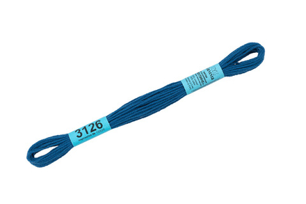 Мулине "Gamma", 100% хлопок , 8 м, №3126