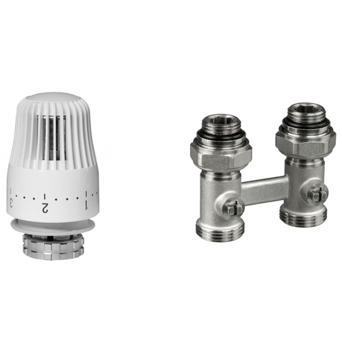 Терморегулятор РИДАН LV-KB 15 + TR 84, 1/2 Угловой, комплект