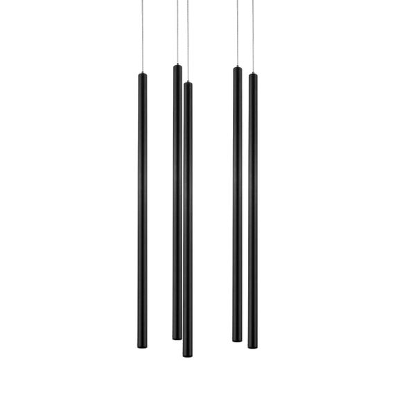 Комплект с подвесной люстрой Lightstar Tubo (574727+747337 (5шт) L5T747337