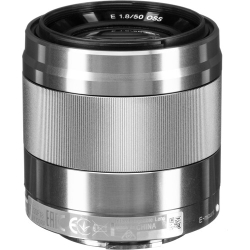 Объектив Sony 50mm f/1.8 OSS (SEL-50F18), серебристый