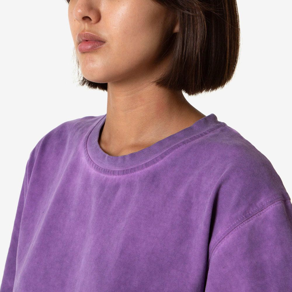 Футболка Меч SS24 Garment Dyed Orchid фиолетовая