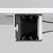 Радиусный профиль 35x35 D1500мм внутренний 1/4 круга черный Led Strip alm-3535r-b-in-90°-1.5m