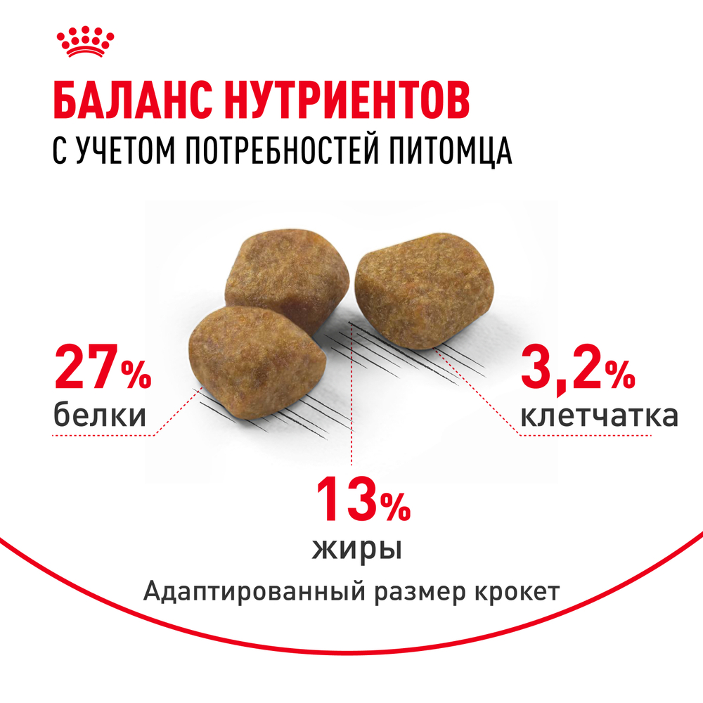 Корм для кошек Royal Canin Indoor 7+ сухой сбалансированный для cтареющих кошек,живущих в помещении - 2 кг