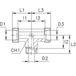 Соединение PRT DS12 10 12 (корпус)