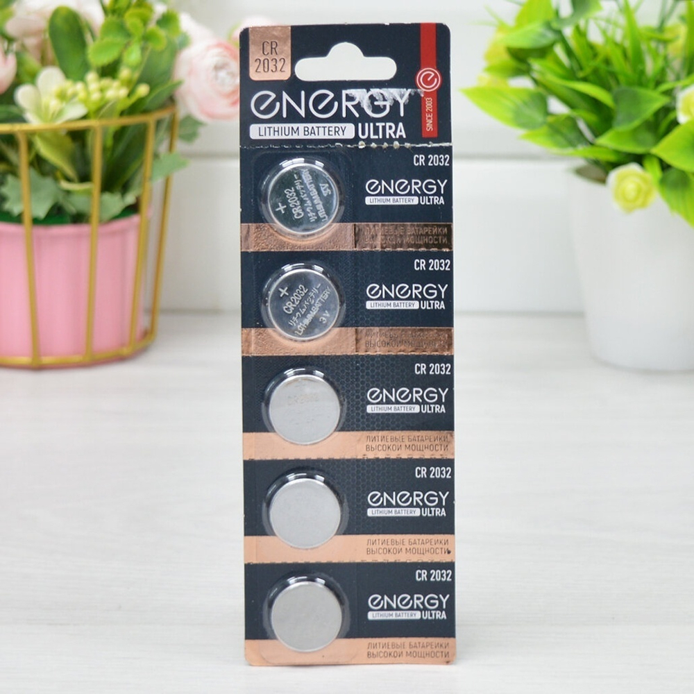 Батарейка Energy Ultra CR2032/5B (5шт)