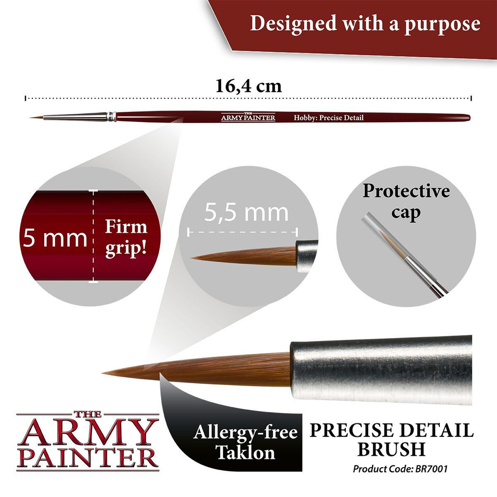 Brush Precise Detail (MOQ2)