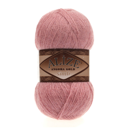 Пряжа Angora Gold Simli, 100 г, 500м, 20%шерcть,75%акрил,5% металлик (цена за 1 шт)