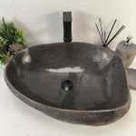 Раковина из речного камня RS-65249 57*42*16 0862