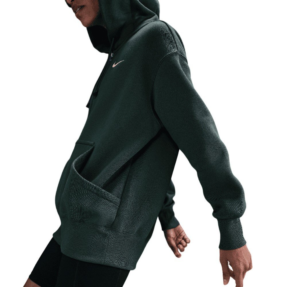 Баскетбольная женская толстовка Nike Sportswear Phoenix Fleece Green Sweatshirt