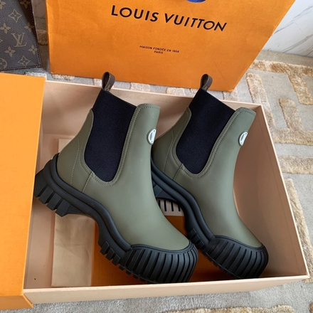 Louis Vuitton Ruby Flat Ankle Boots