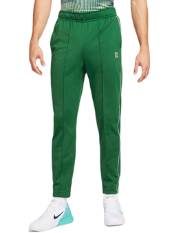 Мужские теннисные штаны Nike Court Heritage Suit Pant - gorge green/coconut milk