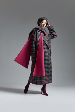 Пальто макси утепленное