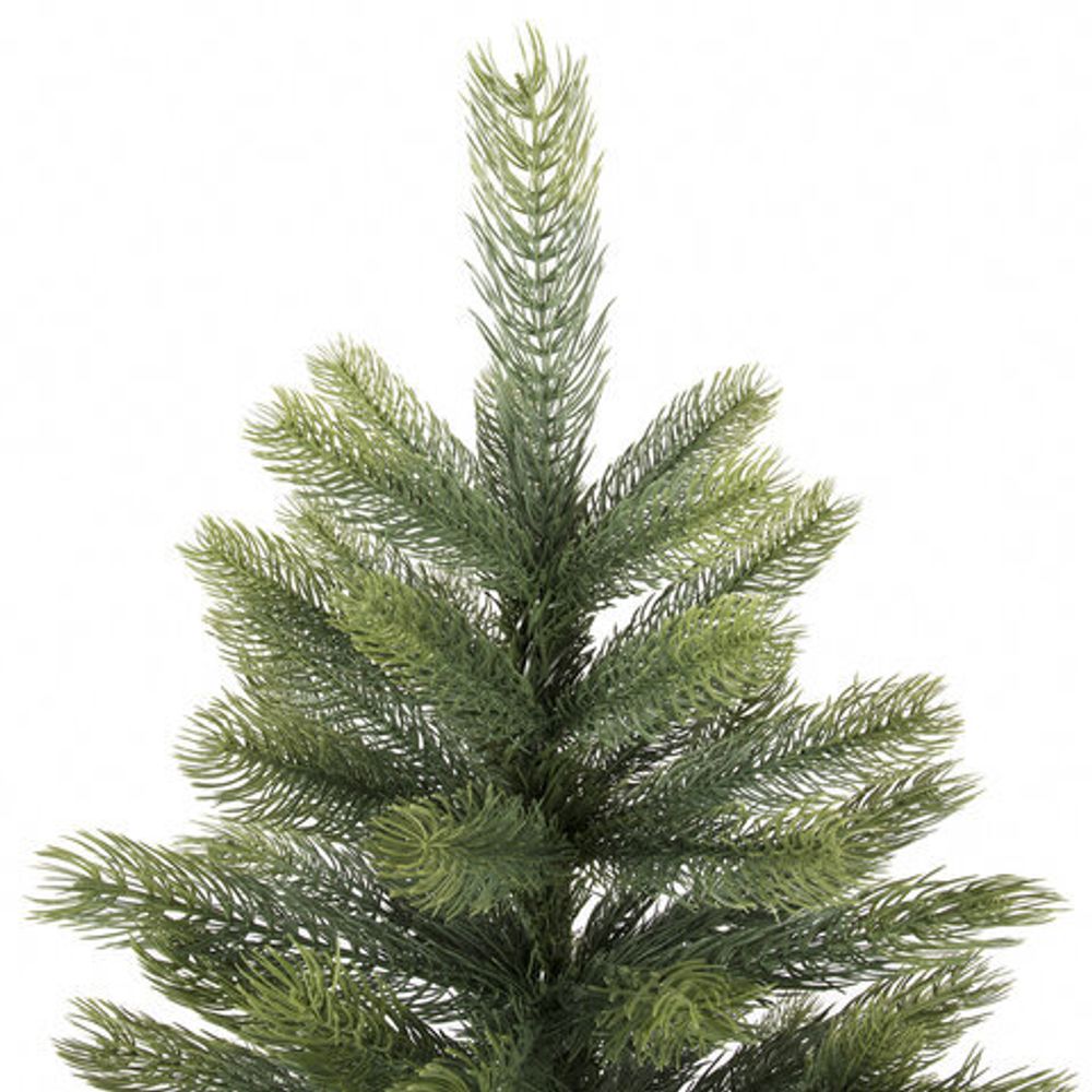 Ель новогодняя искусственная "Premium" 180 см, литой ПЭТ, зеленая, ЗОЛОТАЯ СКАЗКА, 591311