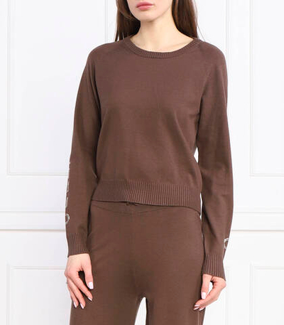 свитер Liu Jo Sport - коричневый(TA3100 MS005)