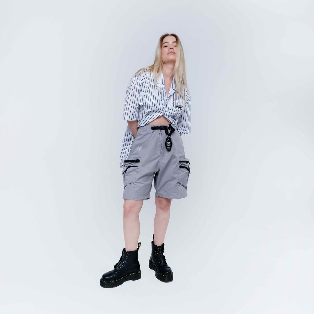 Шорты Dissident Palm Trademark серые