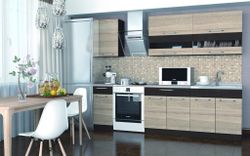 Кухня "Маша" ЛДСП 2,0м (венге\дуб сонома)