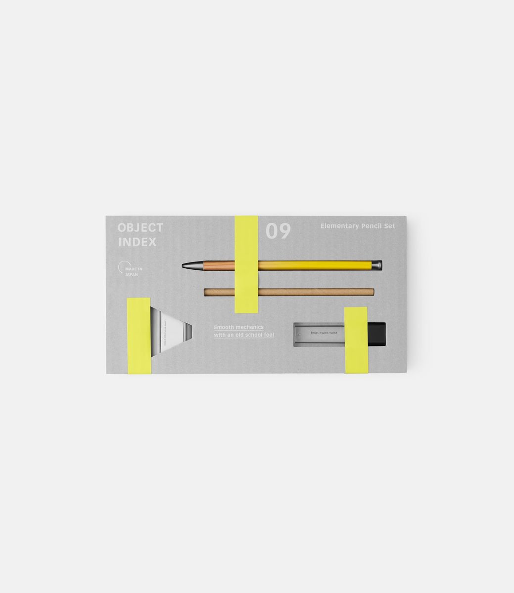 Object Index Elementary Pencil Set Yellow — механический карандаш в наборе