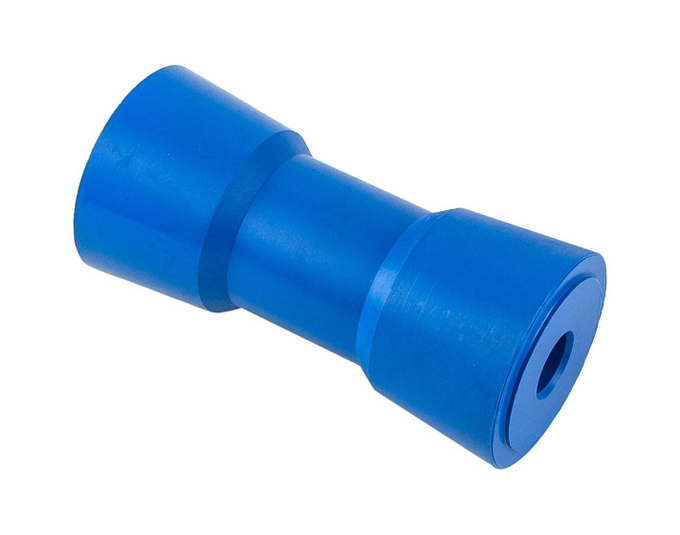 Ролик подкильный, синий, L-150 мм, D-70 мм, d-20 мм