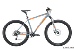 Велосипед 29" Stark'23 Funriser 29.4+ HD зеленый/морковный