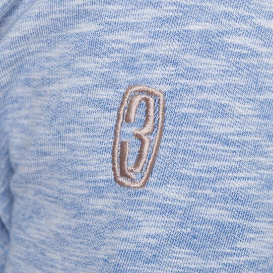 Толстовка ЗАПОРОЖЕЦ Турист Голубой Меланж