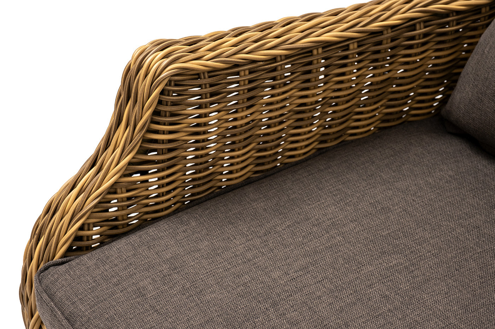 "Неаполь" плетеный стул из искусственного ротанга, цвет бежевый